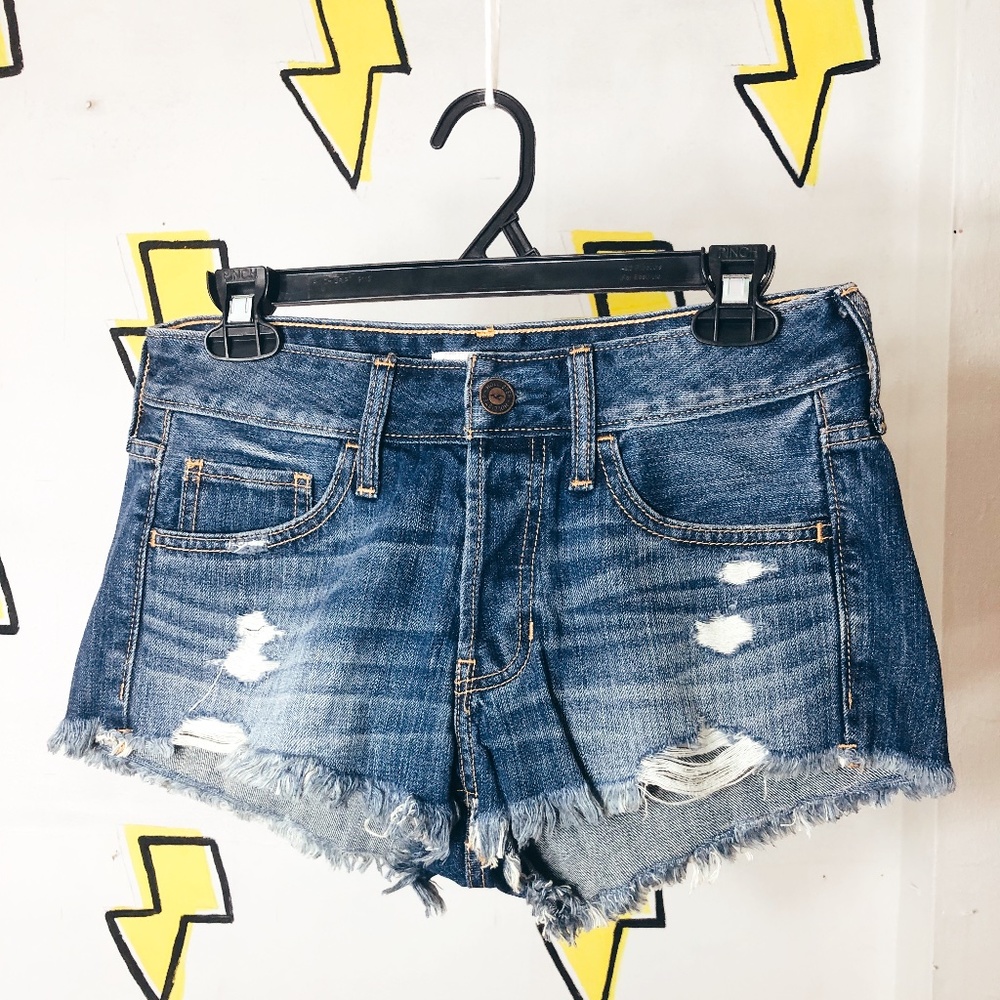 Hollister Dark Jean Shorts